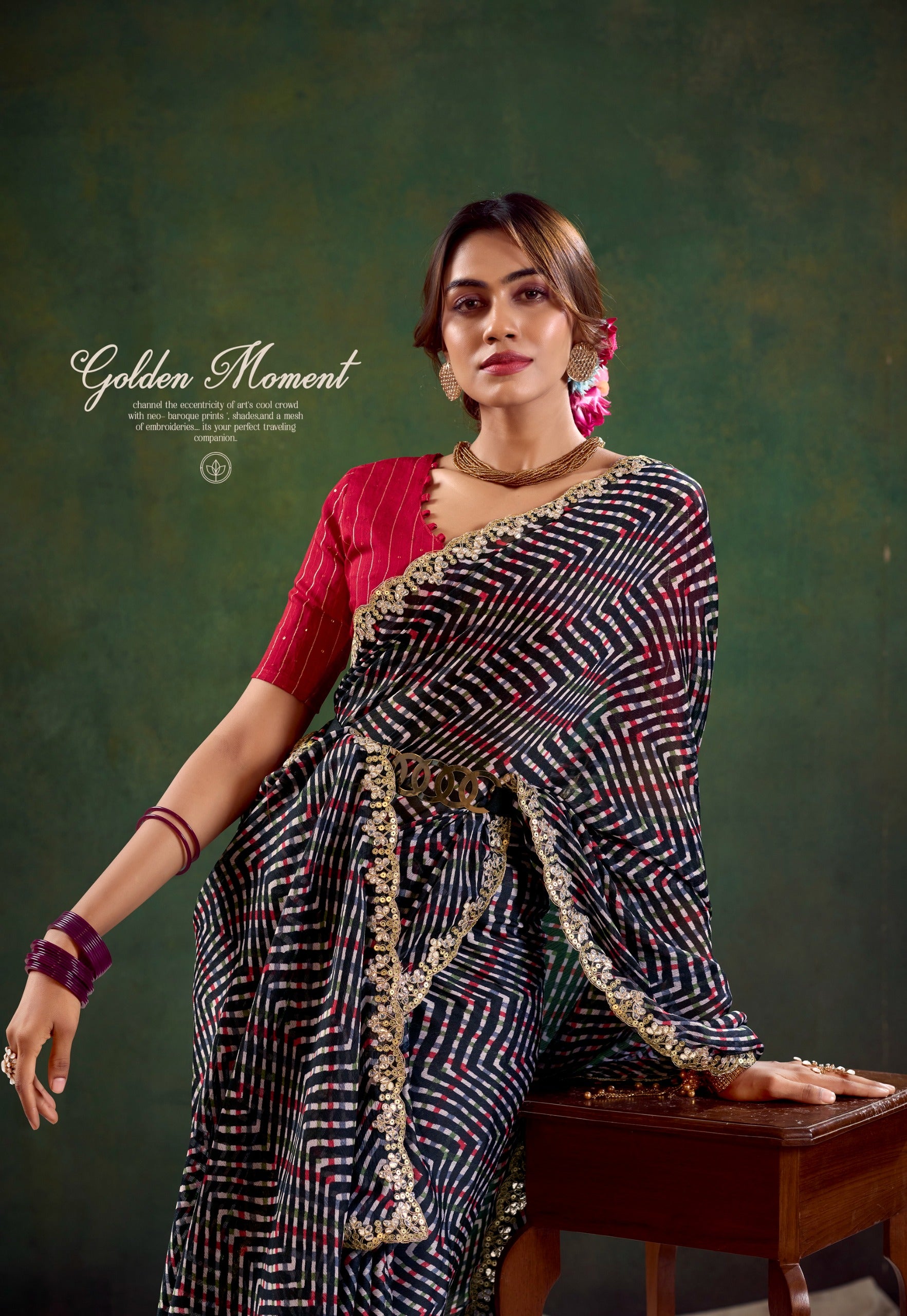 Chiffon Saree