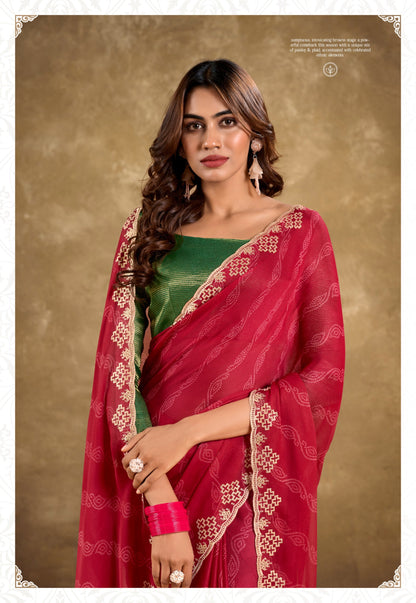 Chiffon Saree