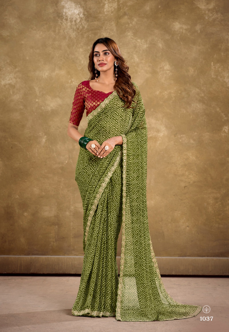 Chiffon Saree