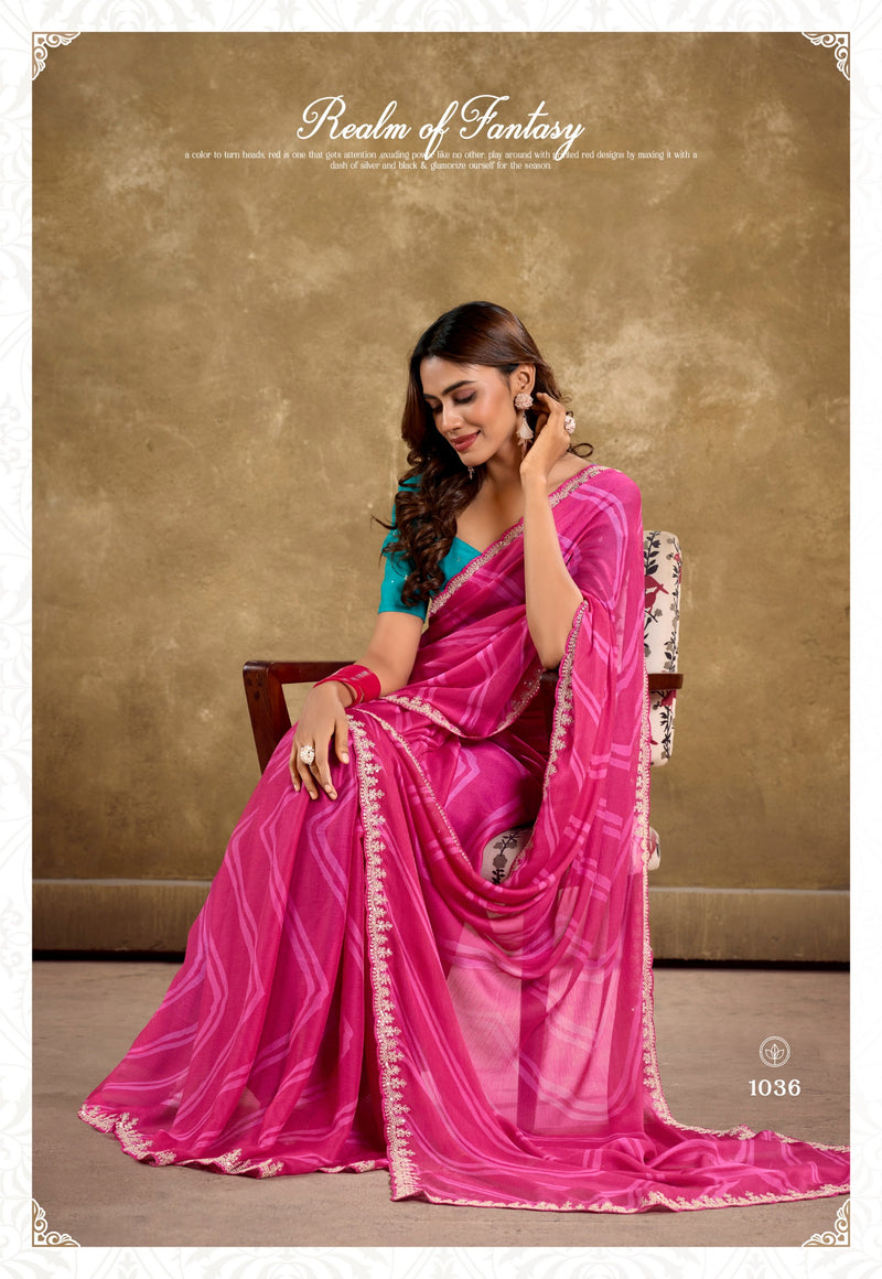 Chiffon Saree