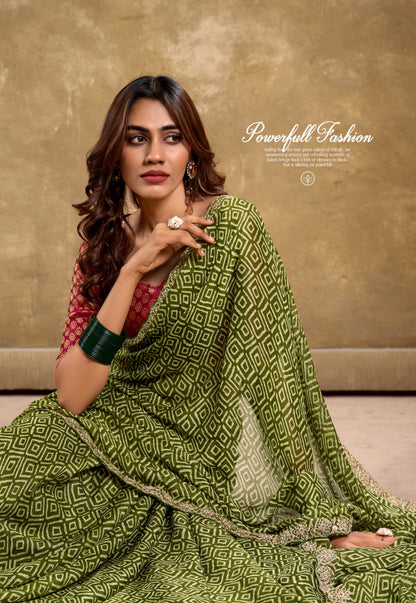 Chiffon Saree