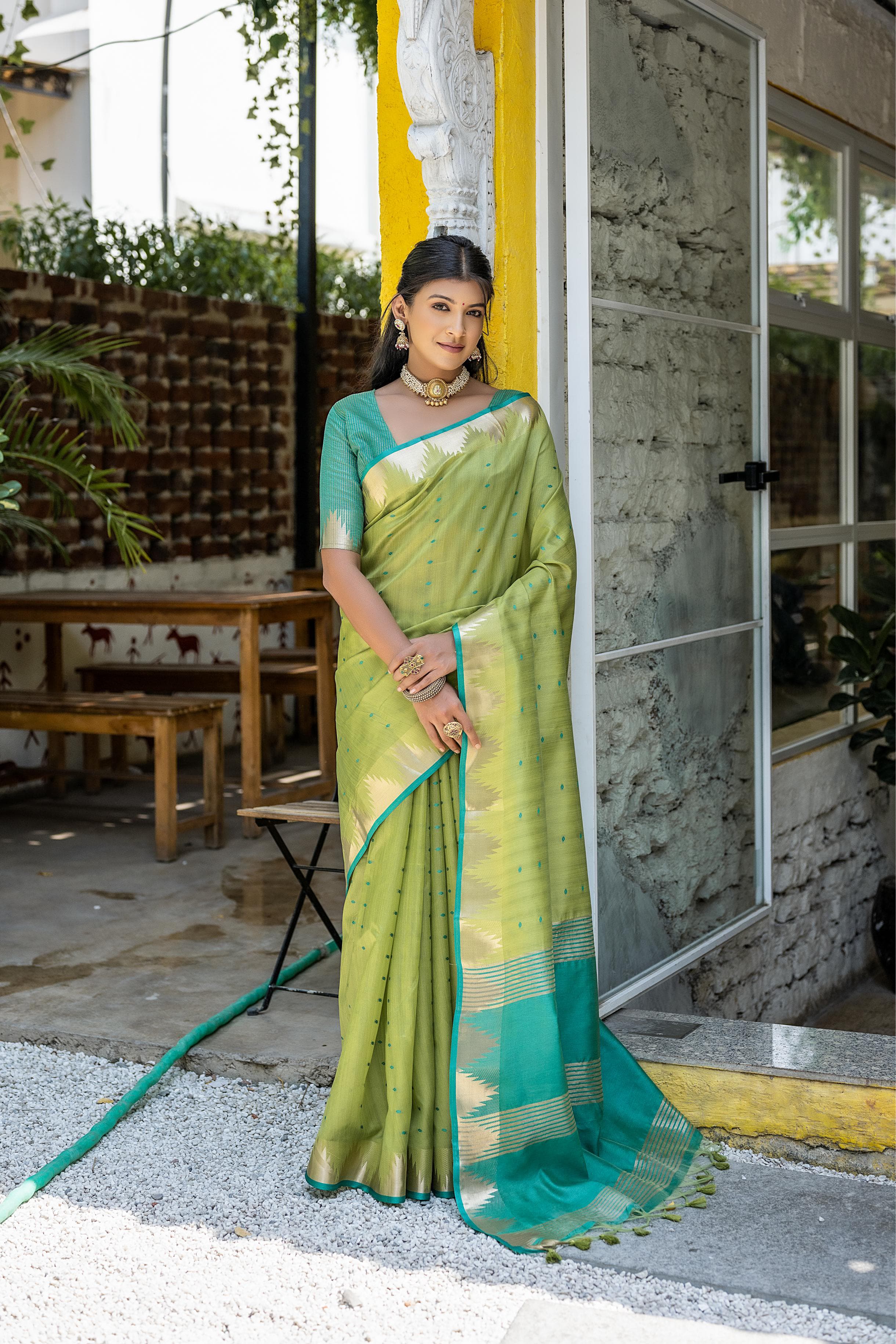 Tussar Silk Saree