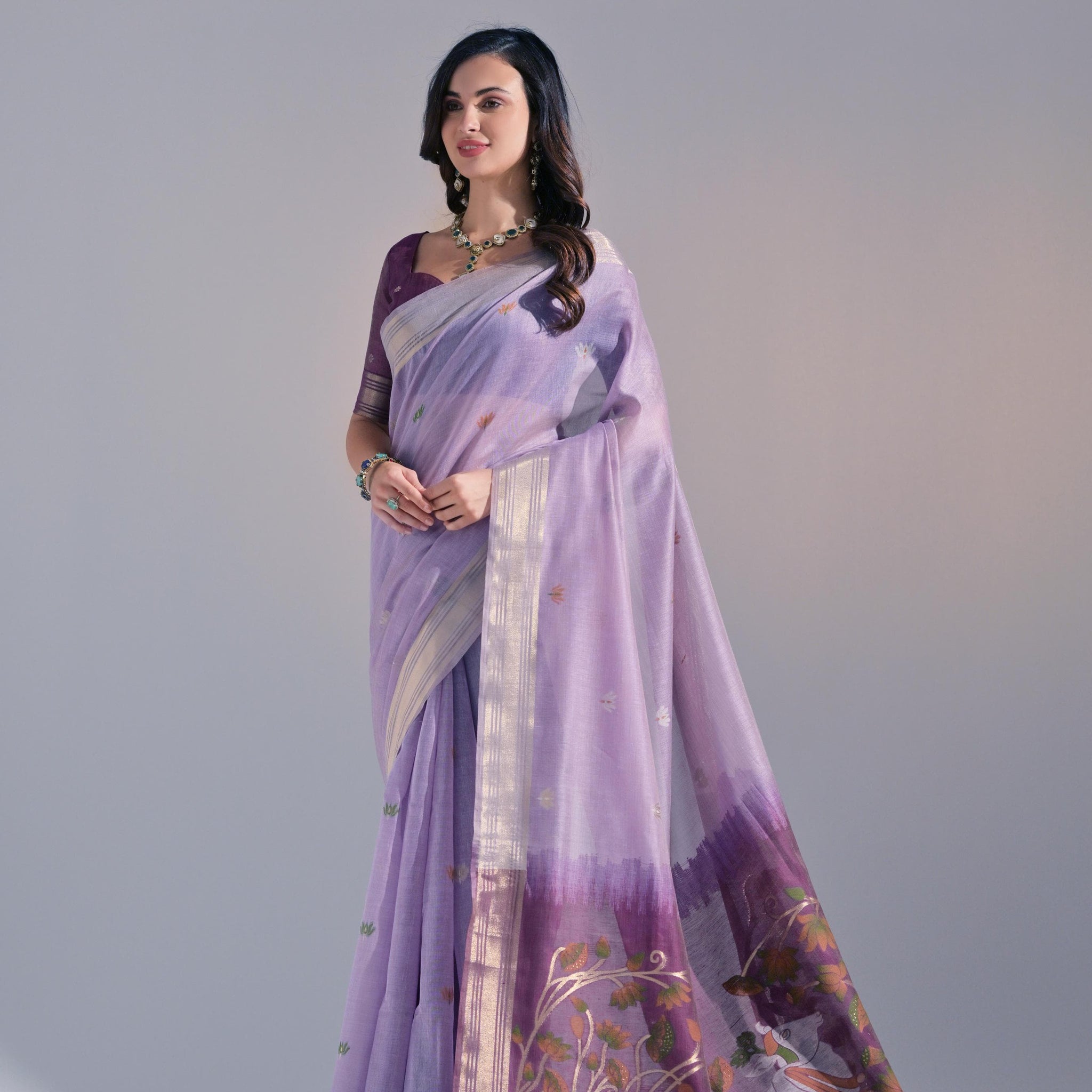 Muga Silk Saree