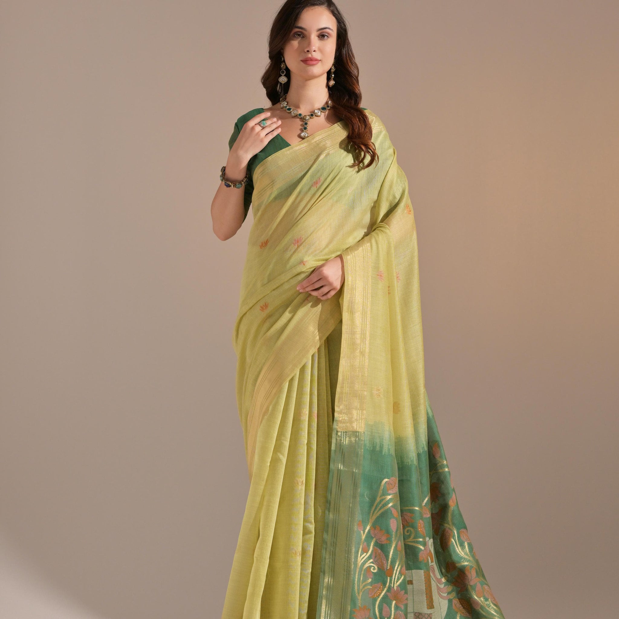 Muga Silk Saree