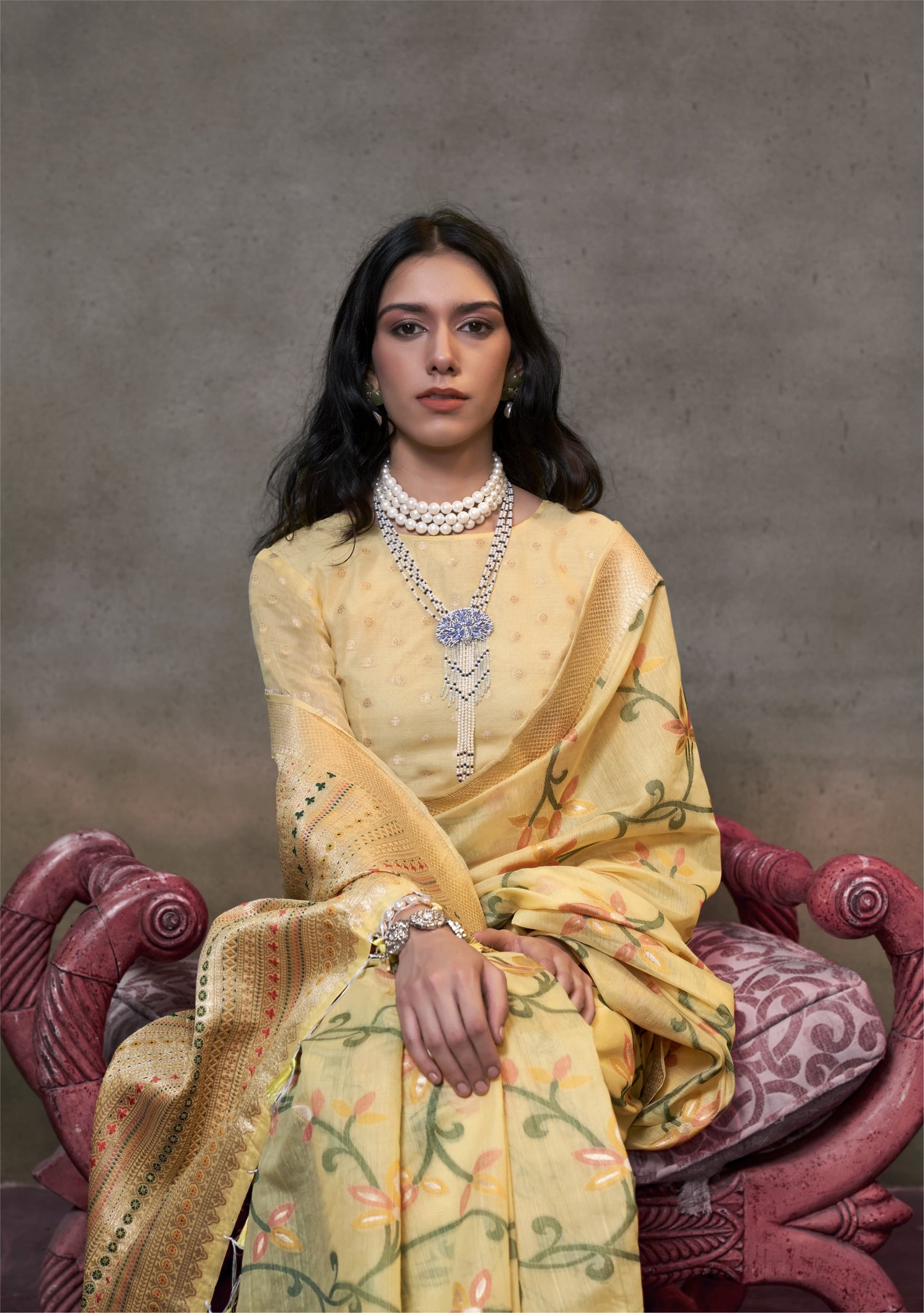 Cotton Jamdani Saree