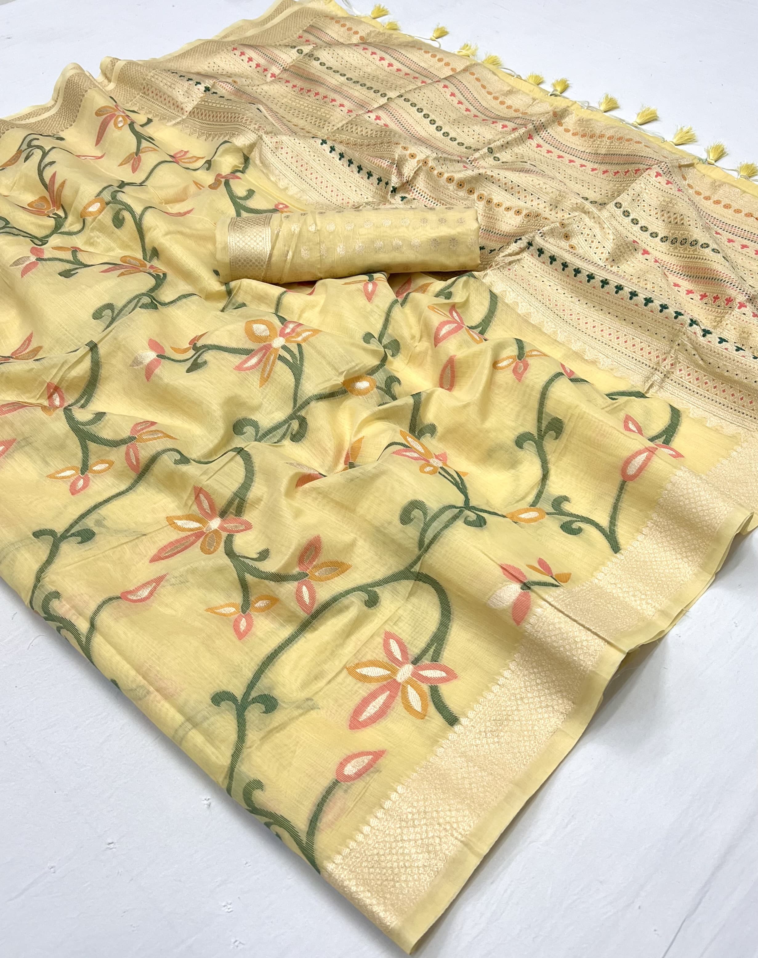 Cotton Jamdani Saree