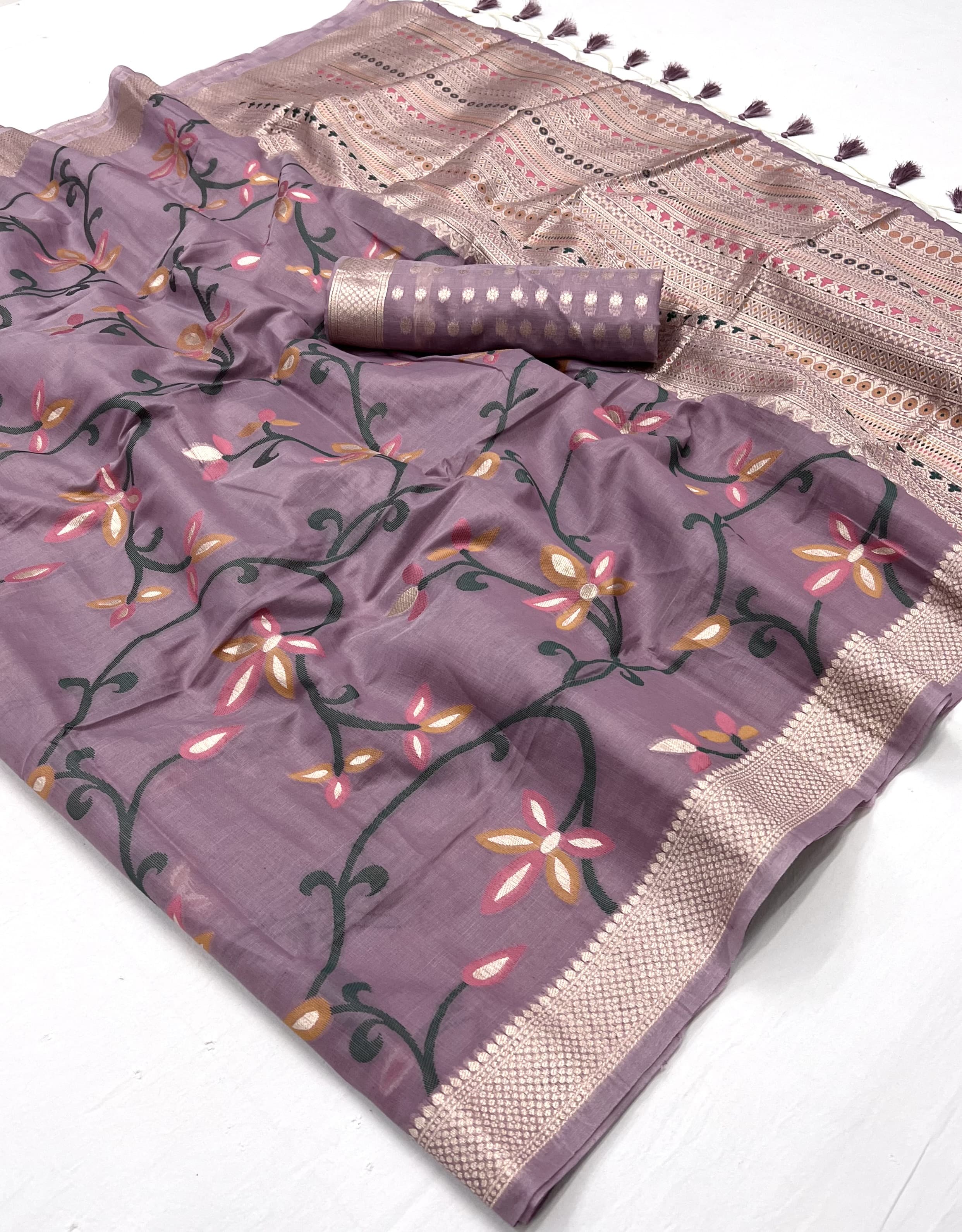 Cotton Jamdani Saree