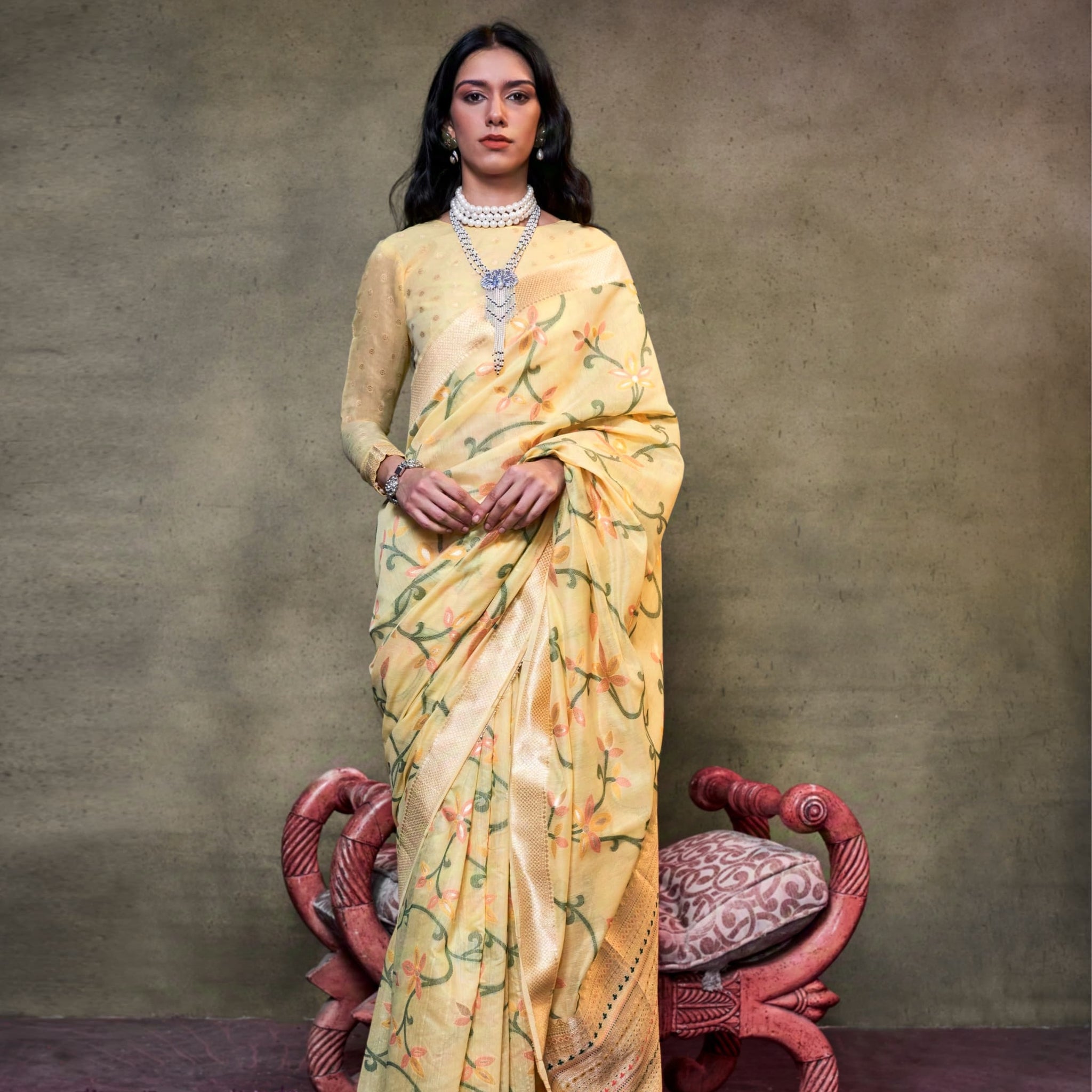 Cotton Jamdani Saree