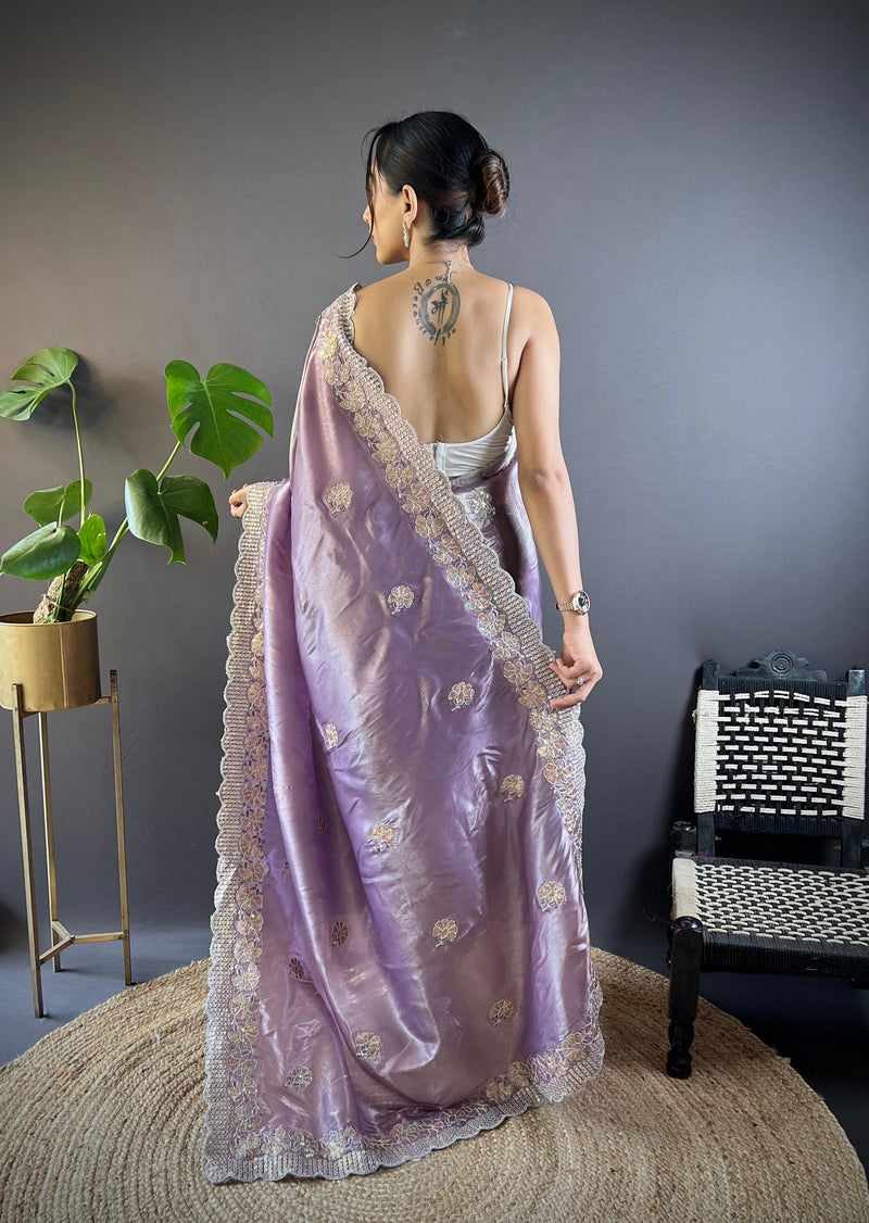 Crunchy Silk Saree