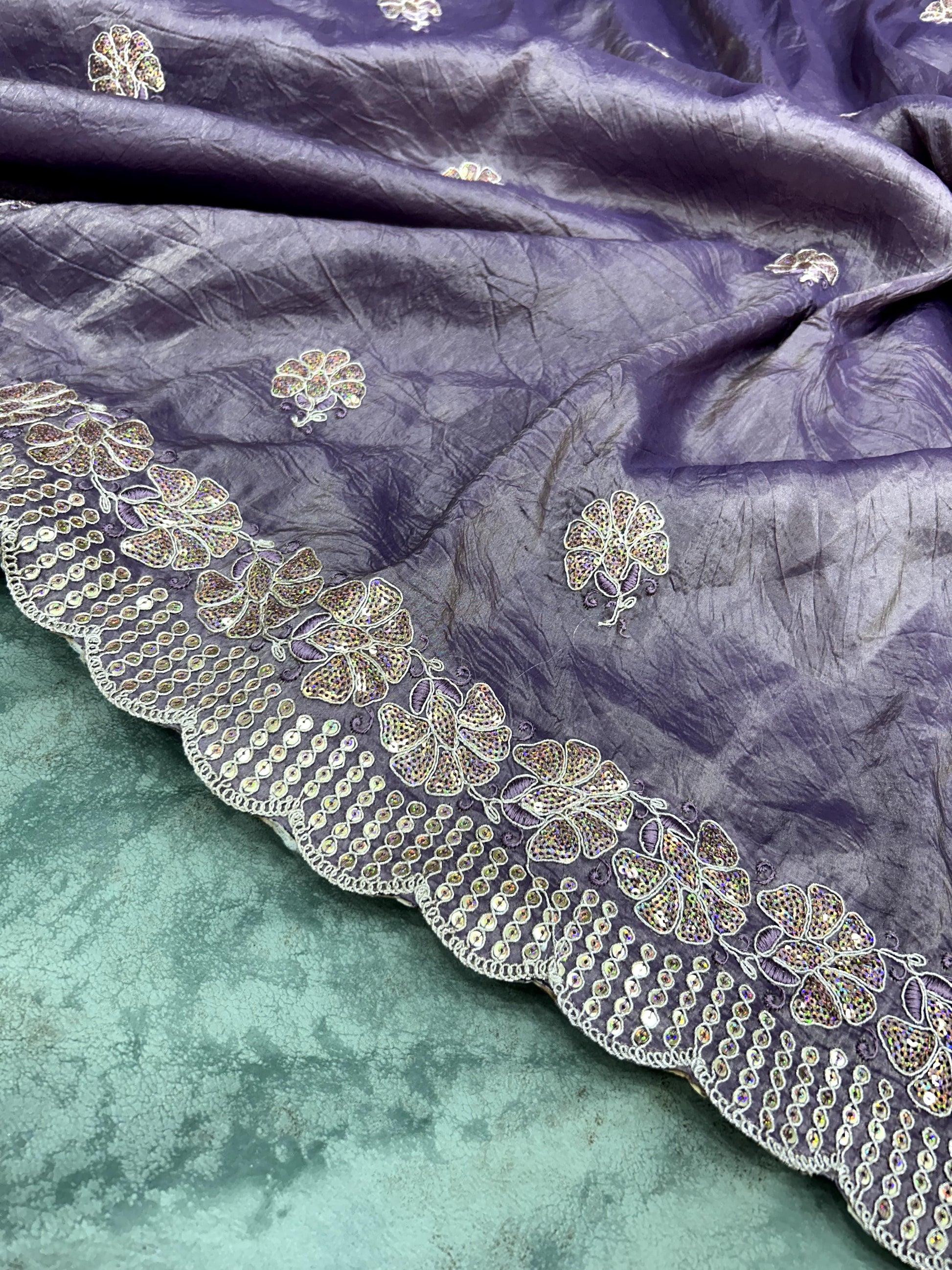Crunchy Silk Saree