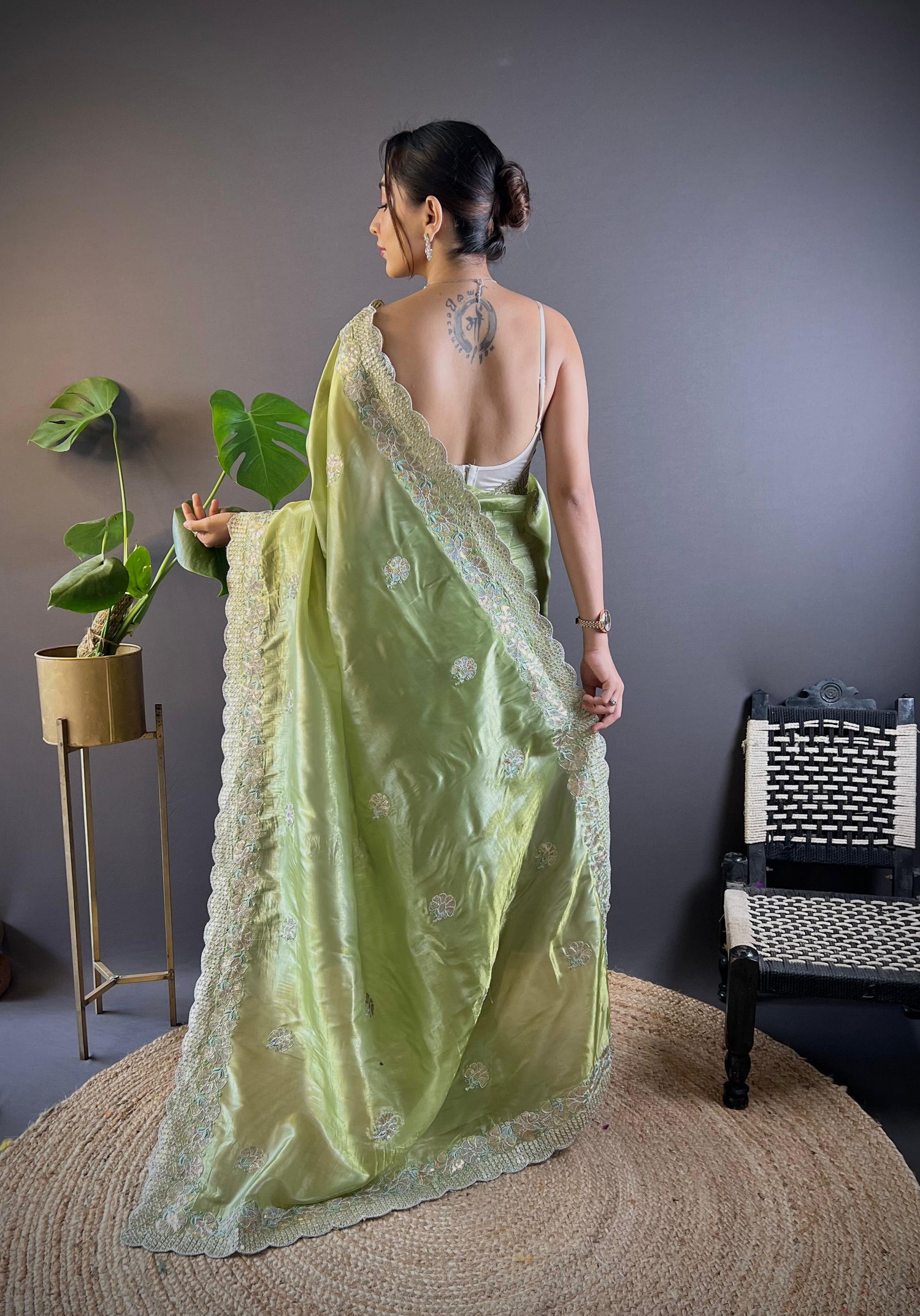 Crunchy Silk Saree