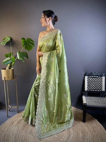 Crunchy Silk Saree