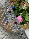 Butterfly Net Saree