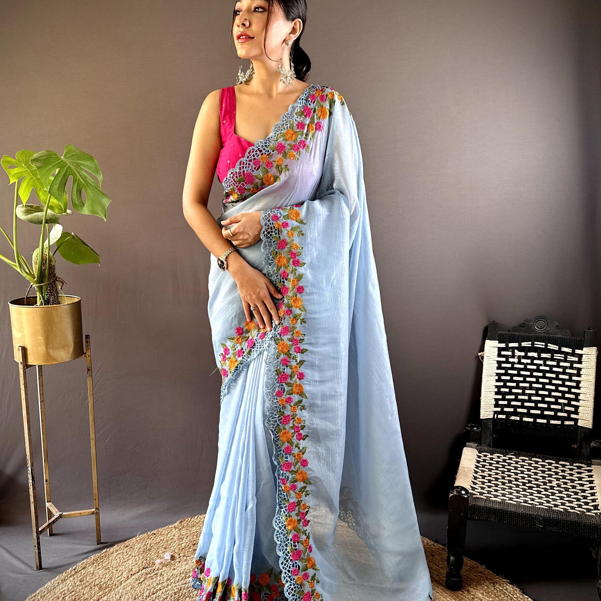 Net Saree