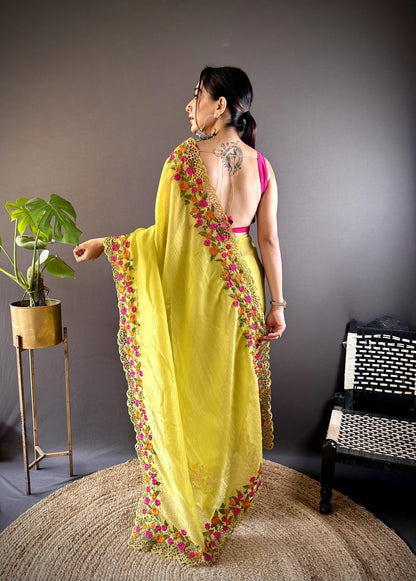Net Saree
