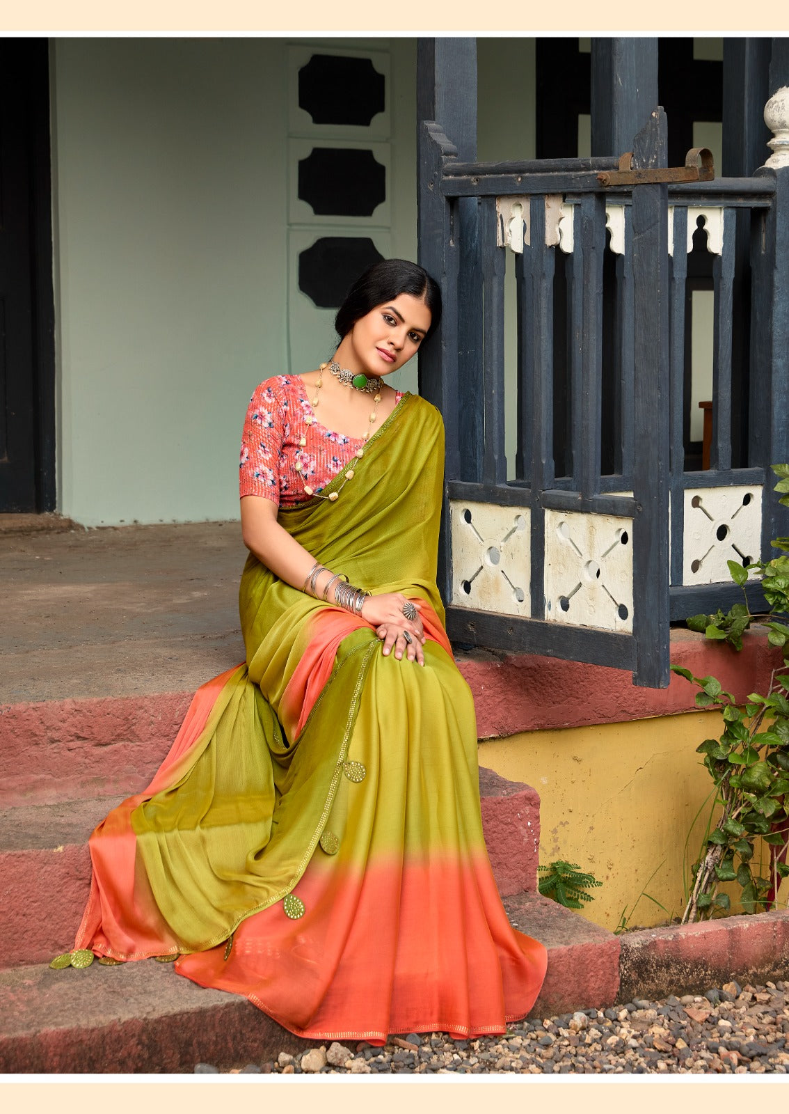 Chiffon Saree