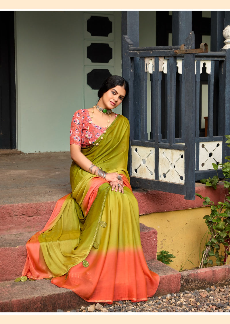 Chiffon Saree