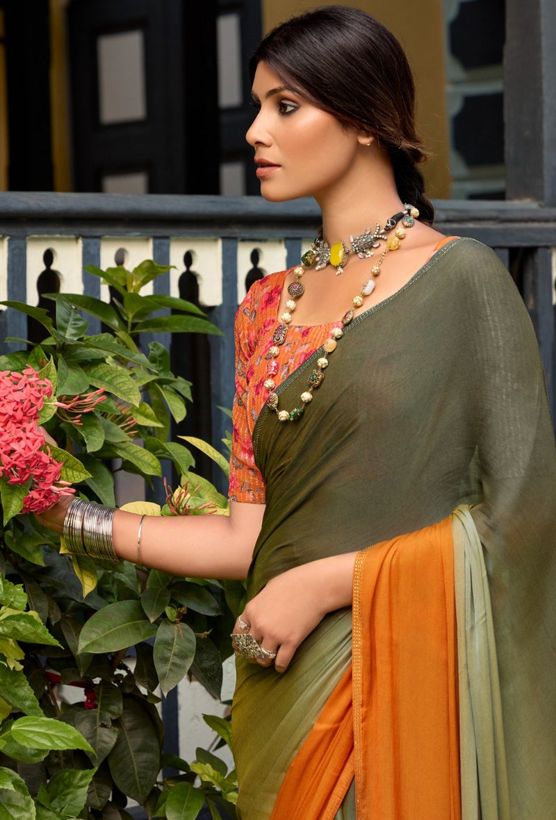 Chiffon Saree