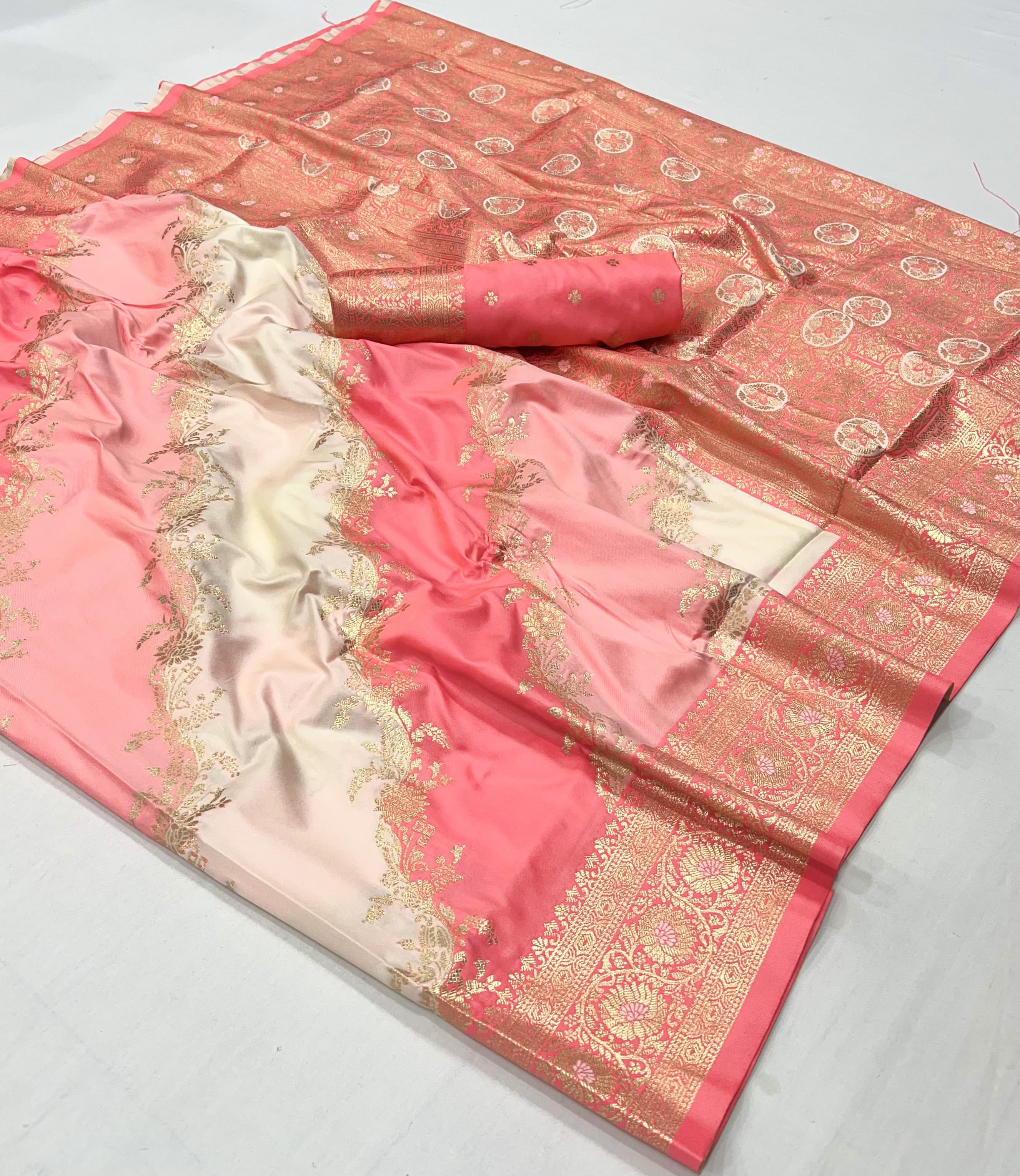 Women's Designer Party Wear Pure Dharmavaram Silk Saree