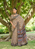 Mulmul Cotton Handblock Print Saree