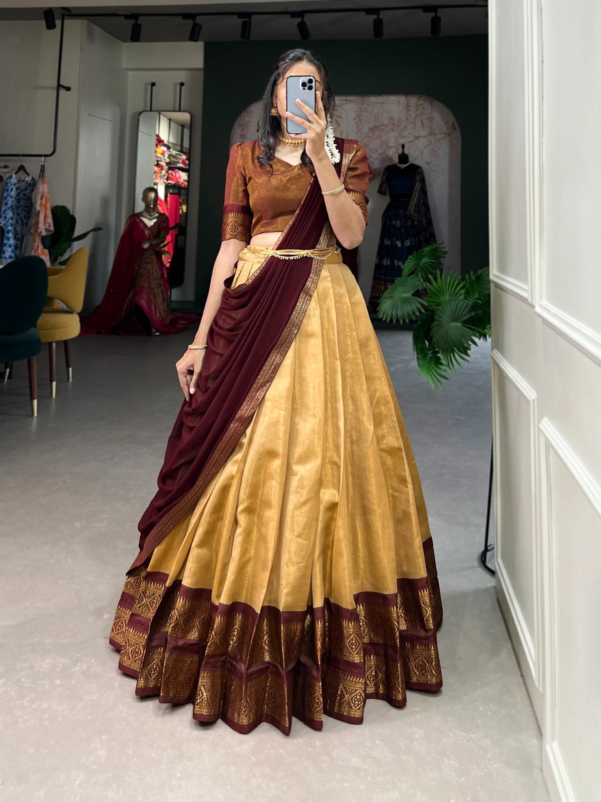 Kanchipuram Lehenga Choli