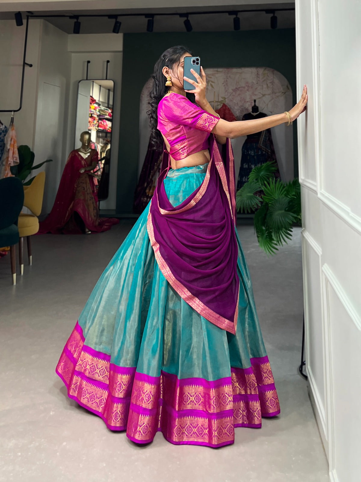 Kanchipuram Lehenga Choli