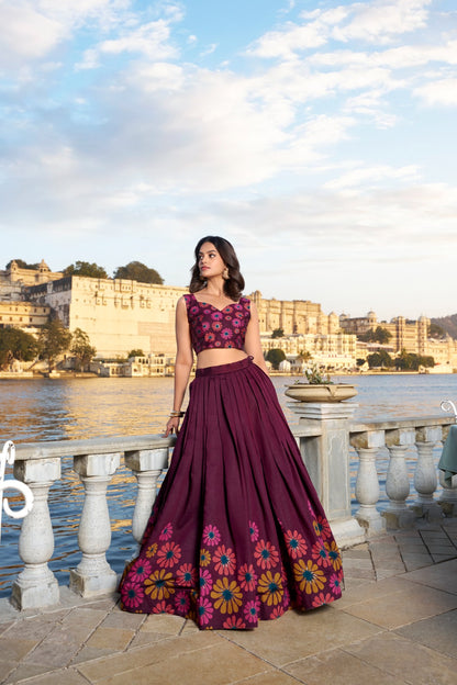 South Indian Lehenga Choli
