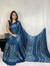 Ajrak Saree