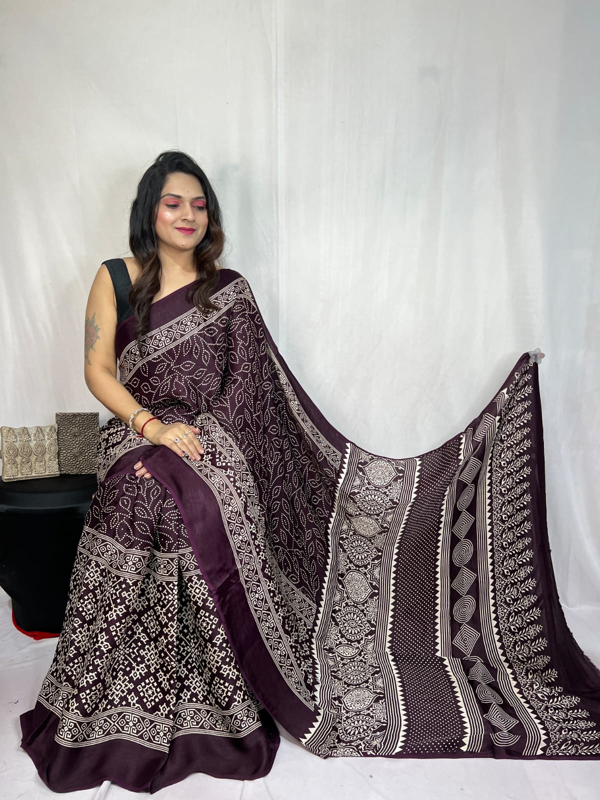 Aajrkh Saree