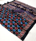 Ajrakh Saree