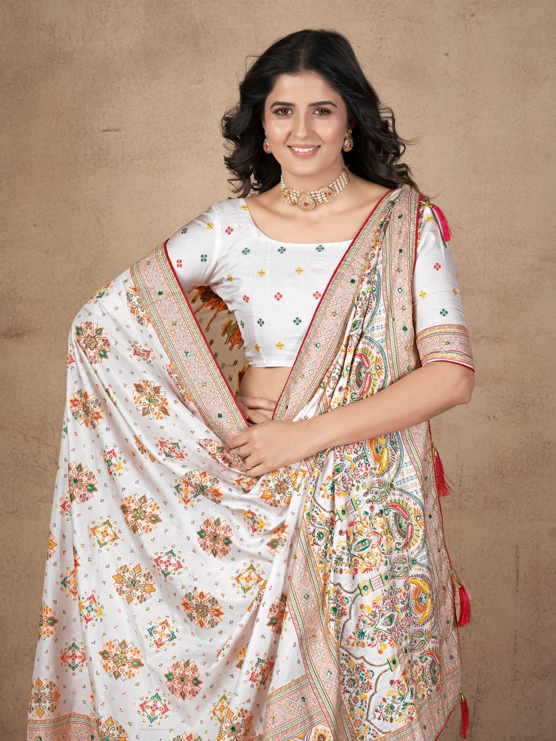 Pashmina Saree