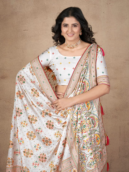 Pashmina Saree