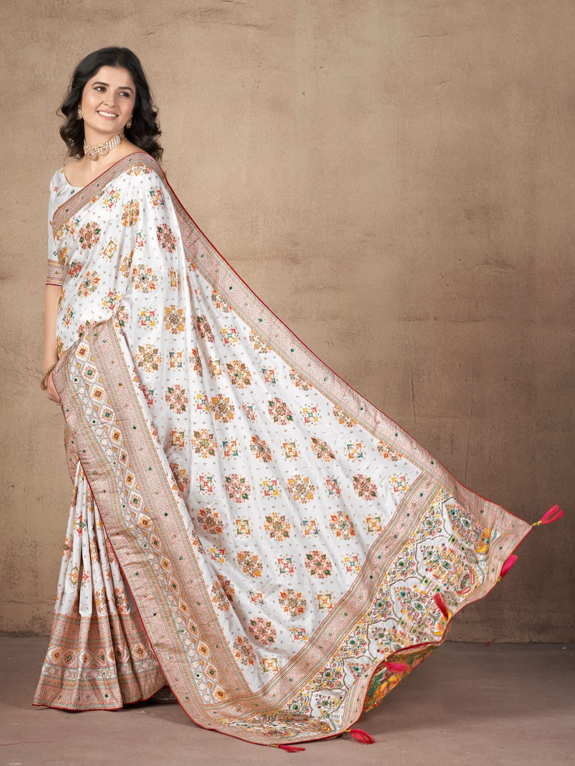 Pashmina Saree