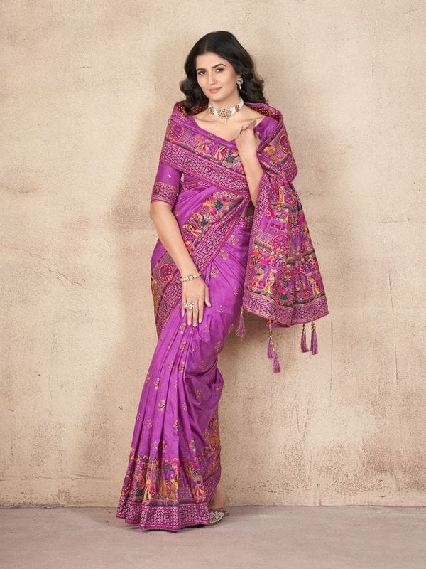Pashmina Saree