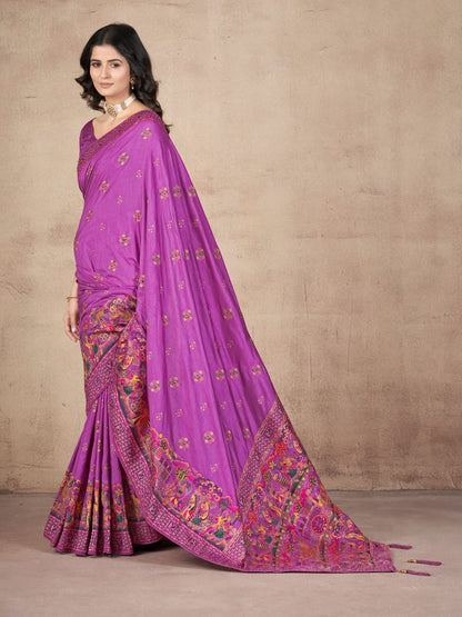 Pashmina Saree