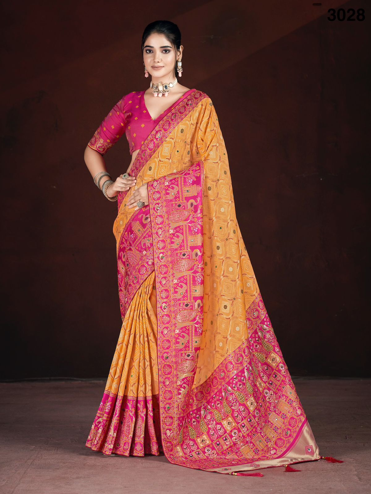 Pashmina Saree