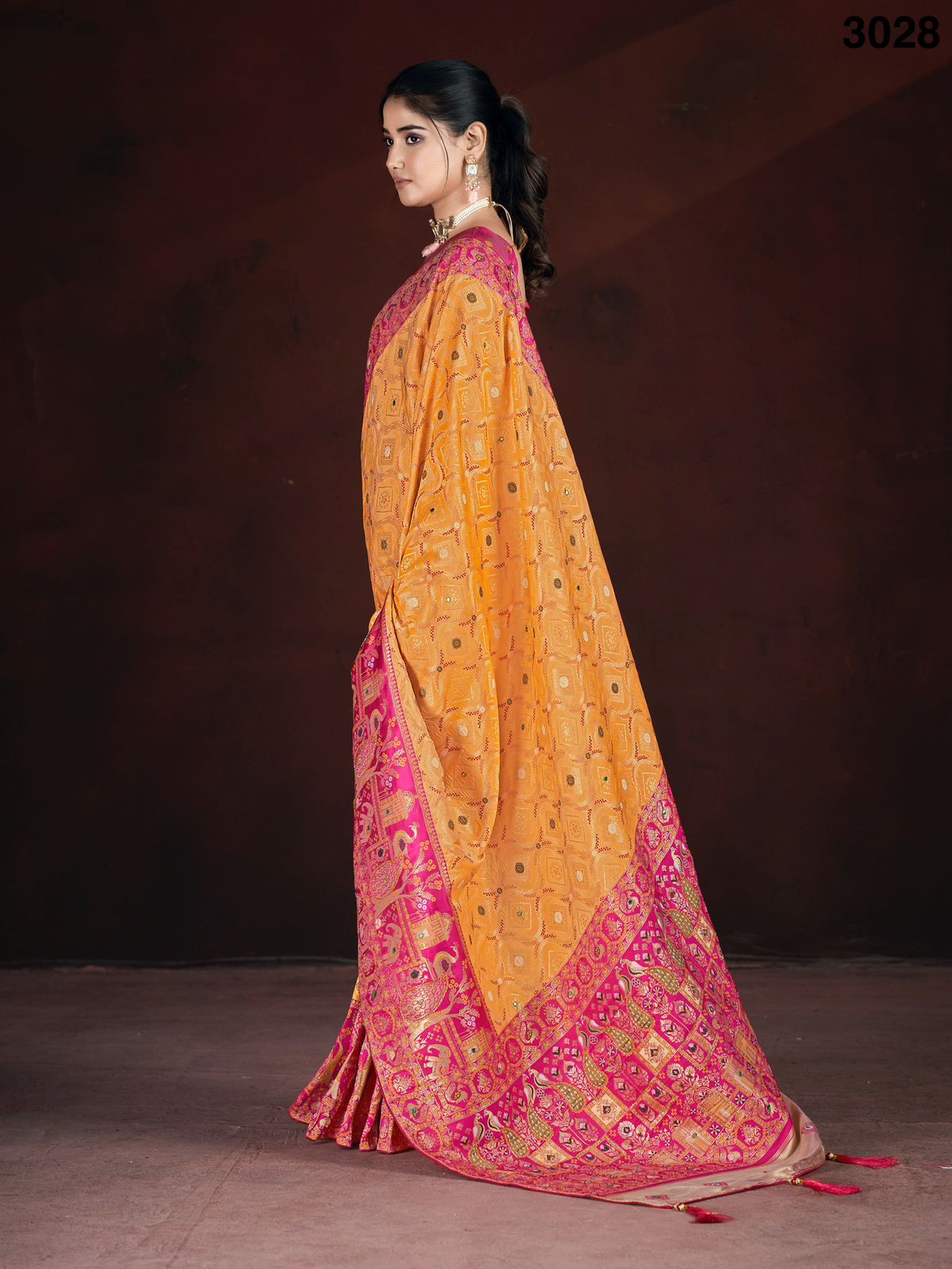 Pashmina Saree