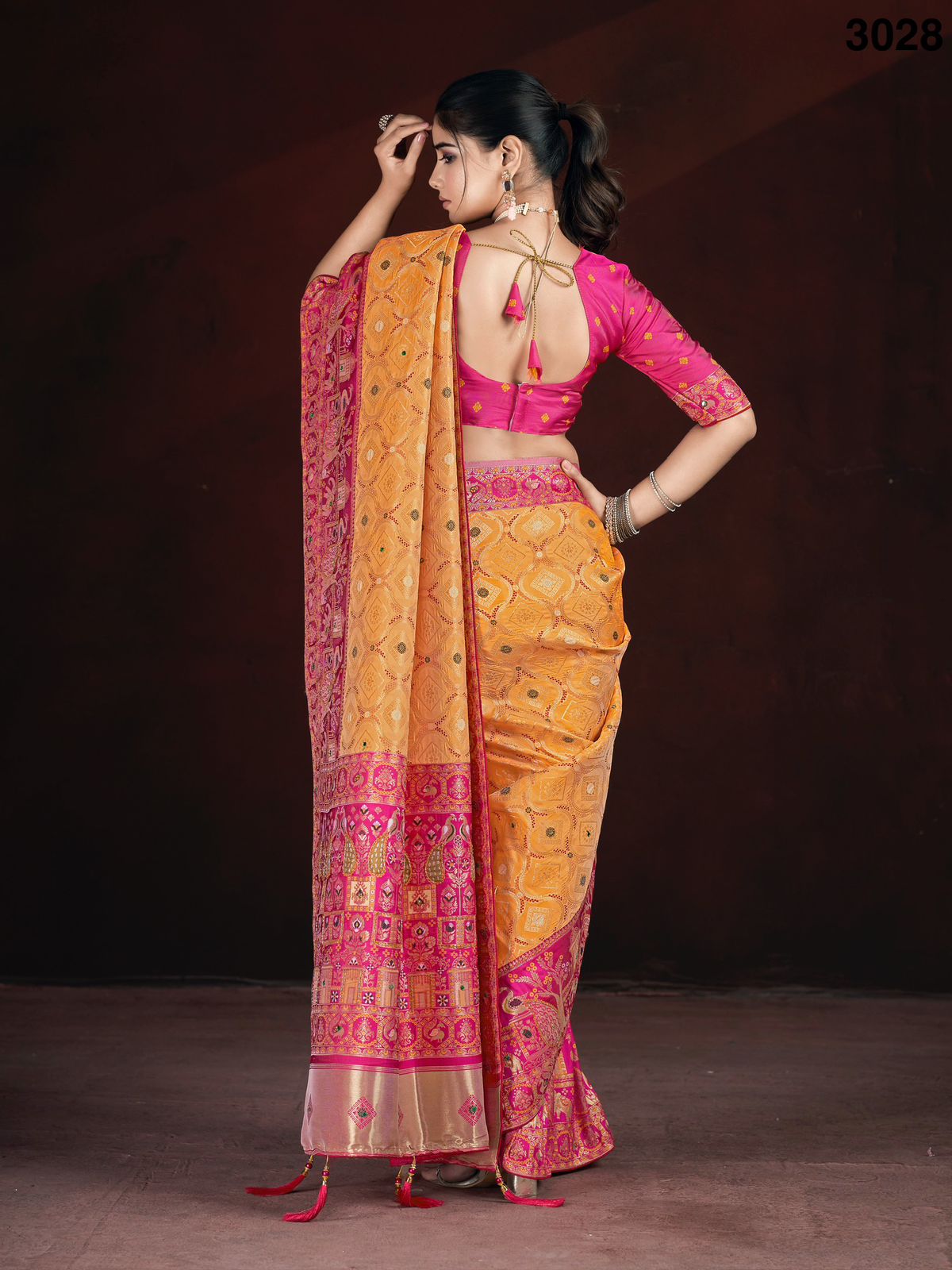 Pashmina Saree