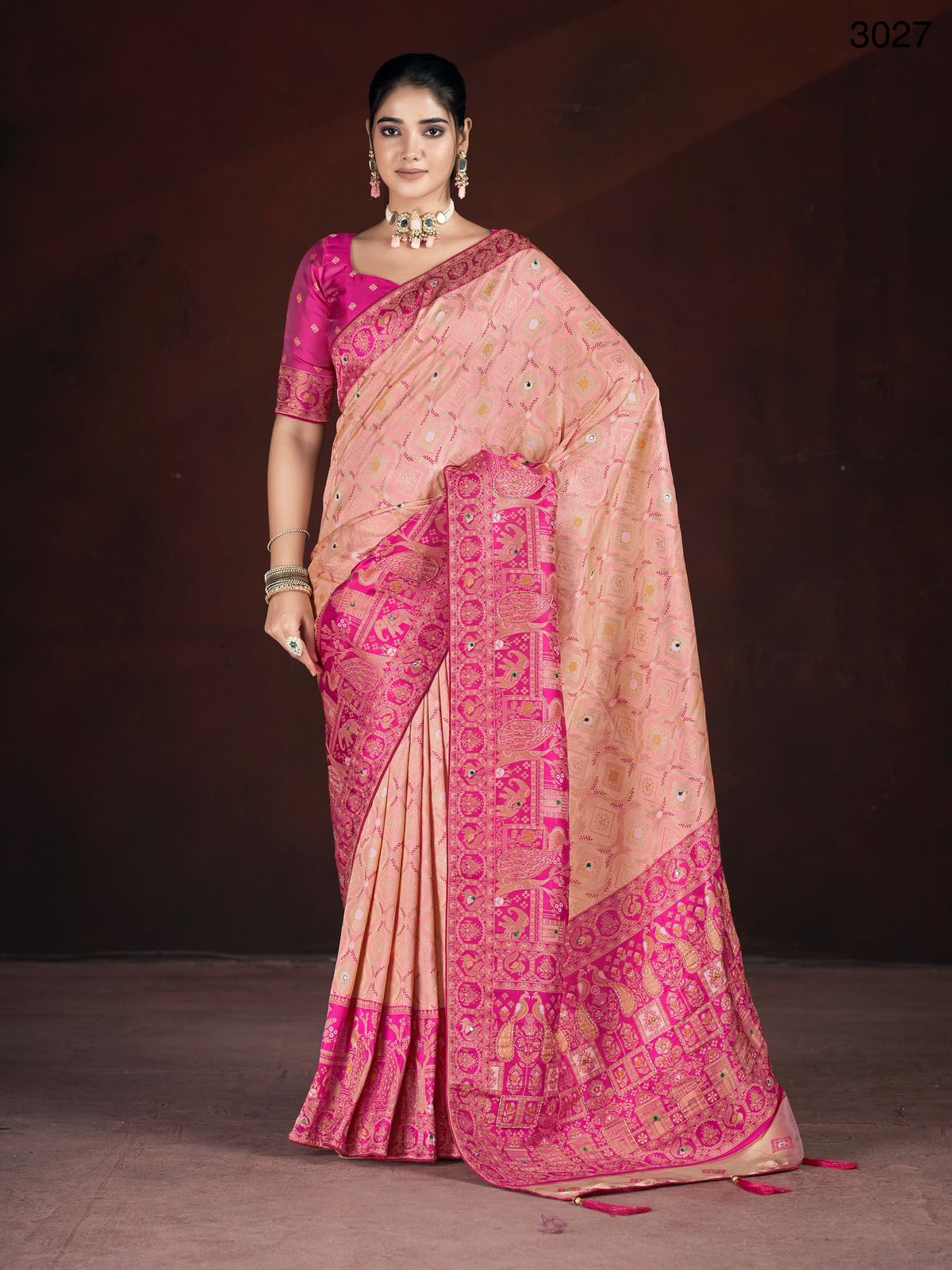 Pashmina Saree
