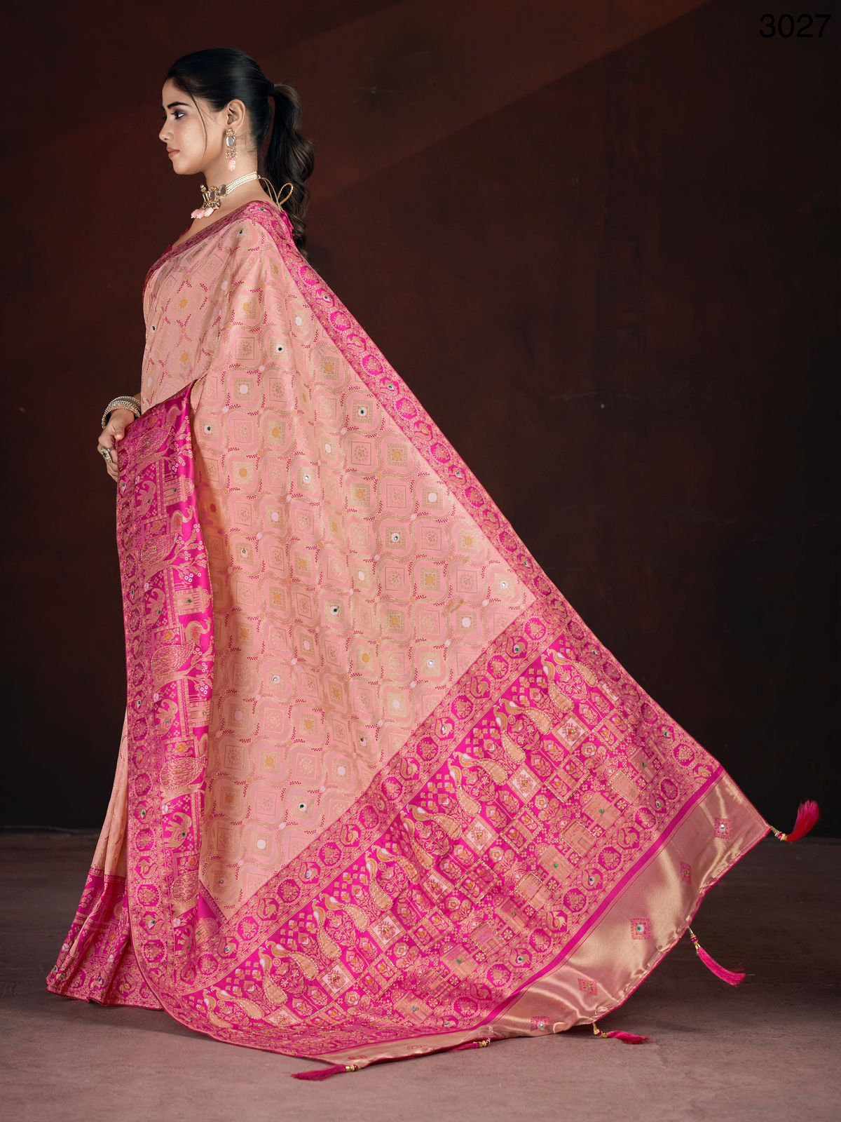 Pashmina Saree