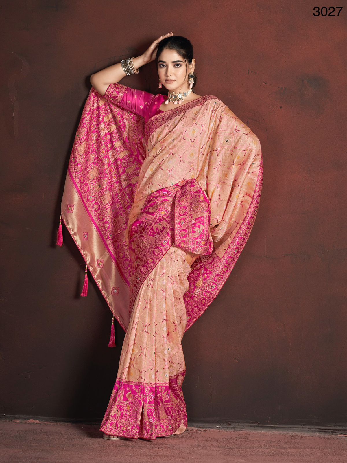 Pashmina Saree