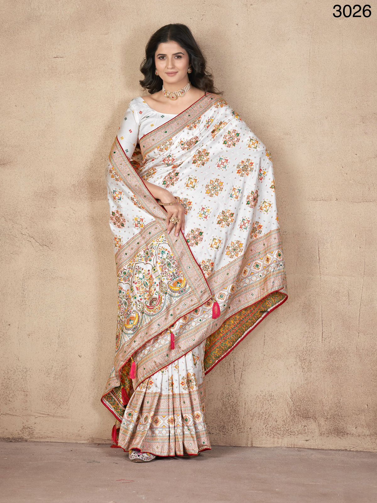 Pashmina Silk Saree