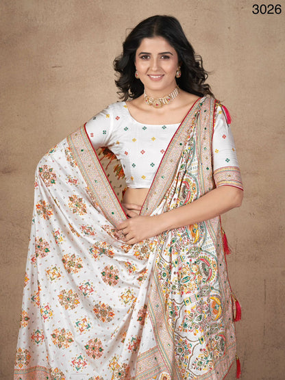 Pashmina Silk Saree