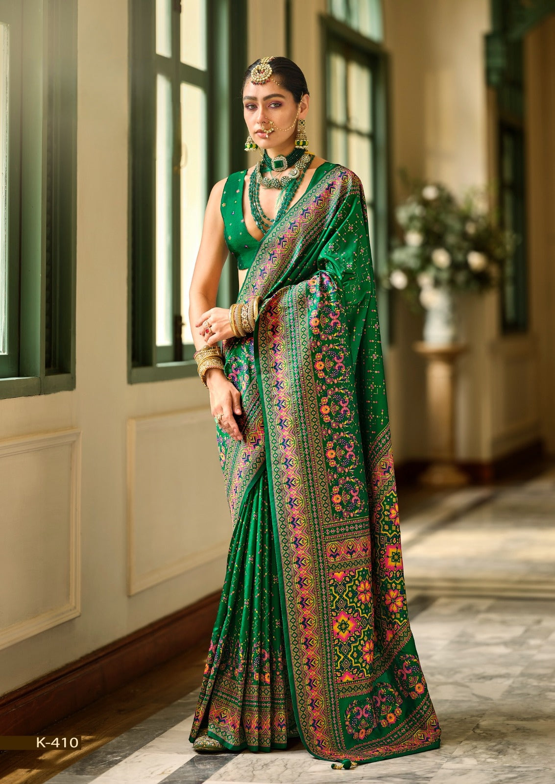 Kashmiri Pashmina Silk Saree