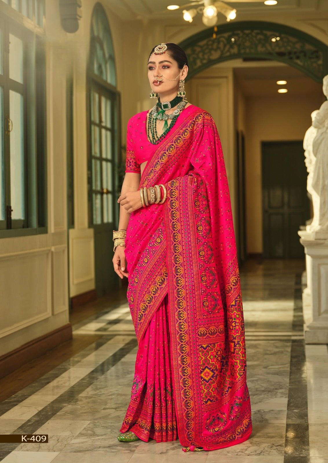 Kashmiri Pashmina Silk Saree