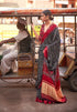 Gajji Lagdi Patrta Silk Saree