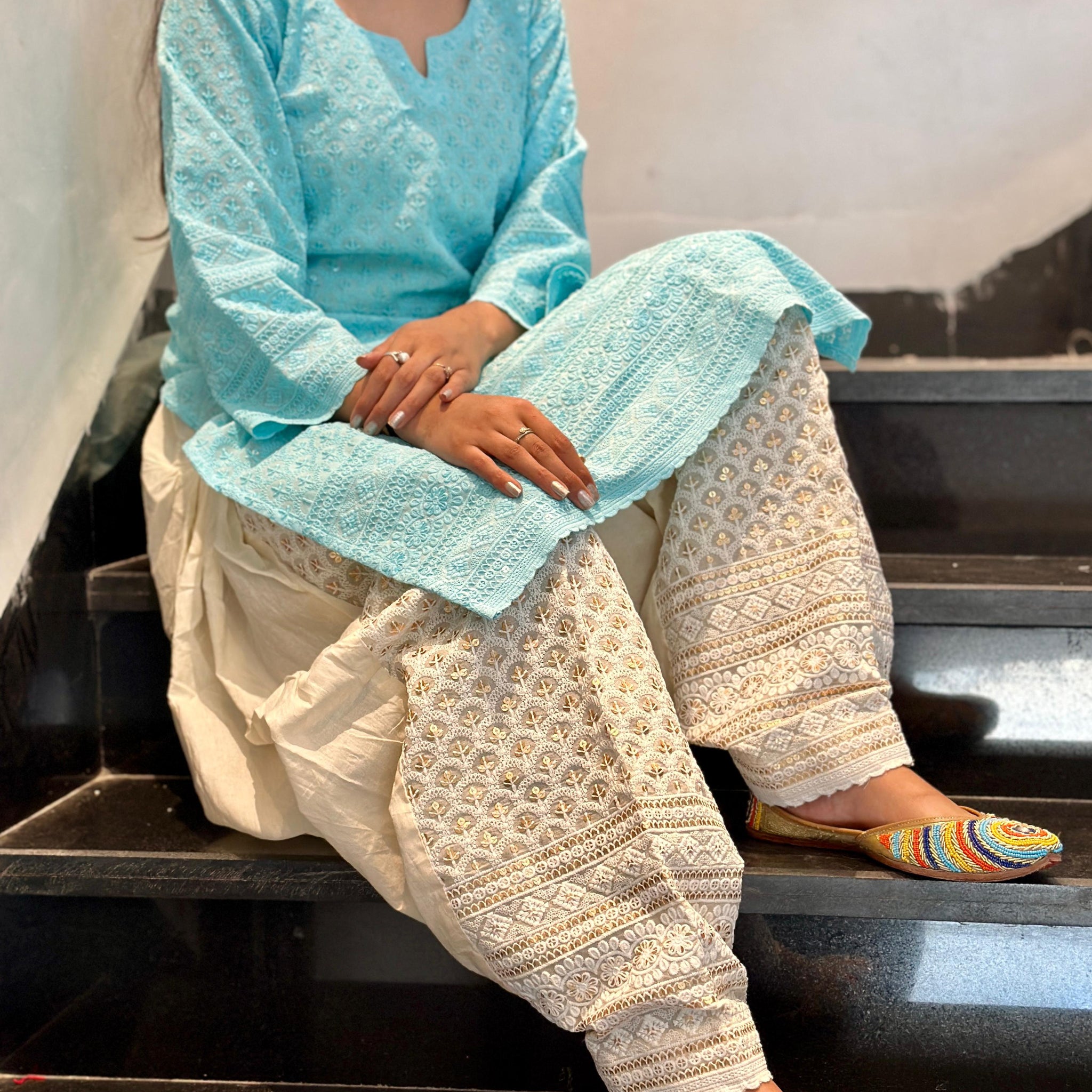Lucknowi Salwar Suit