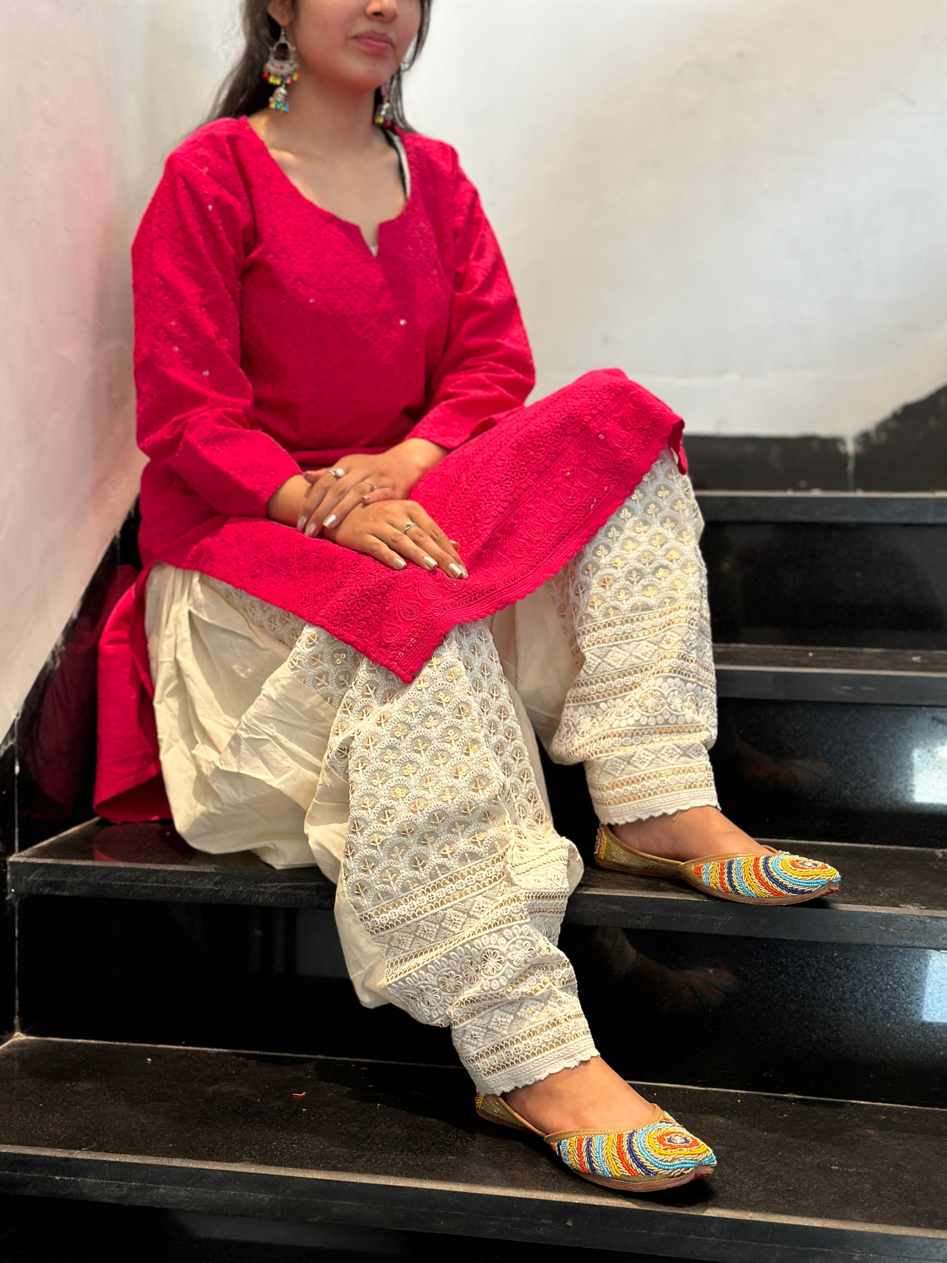 Lucknowi Salwar Suit