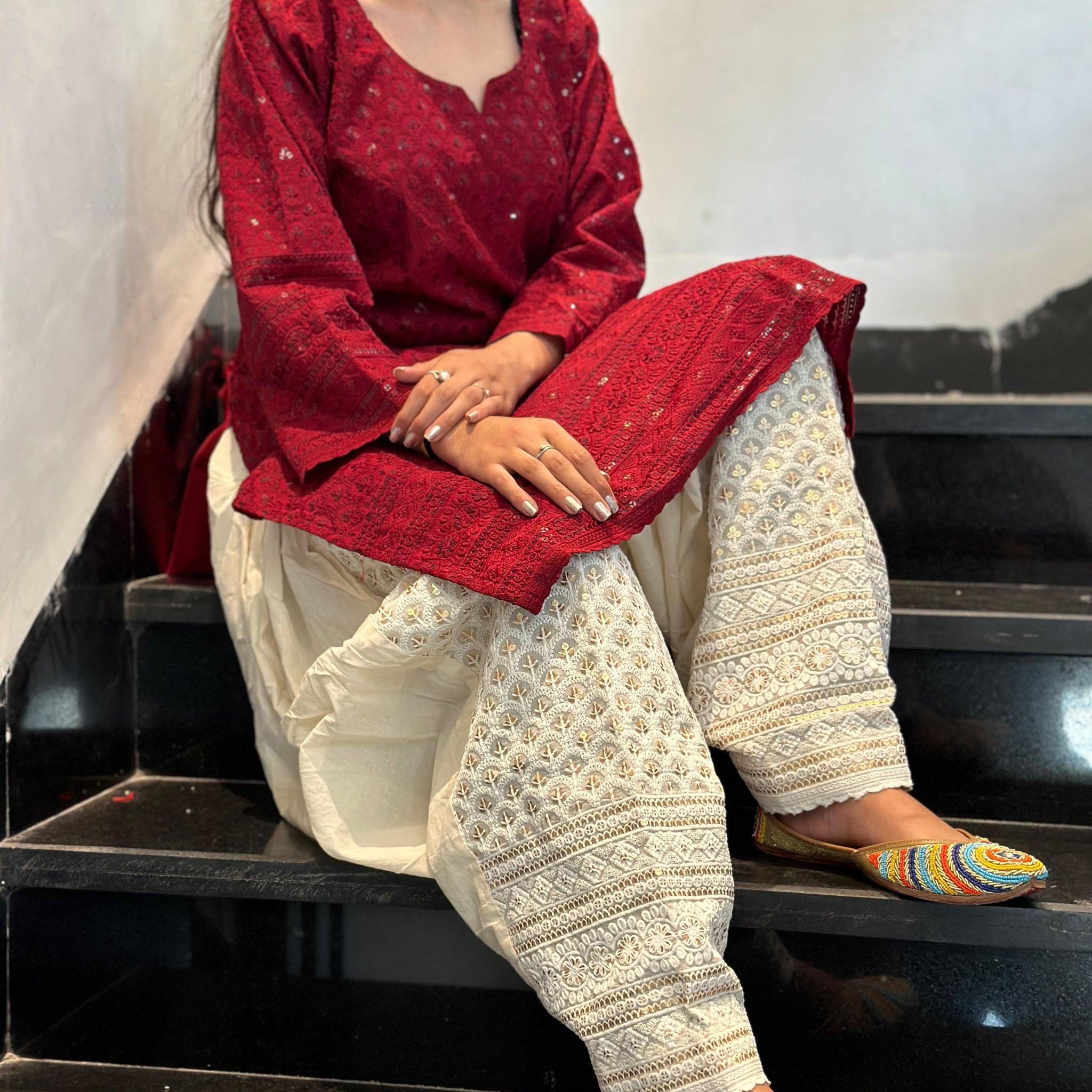 Lucknowi Salwar Suit