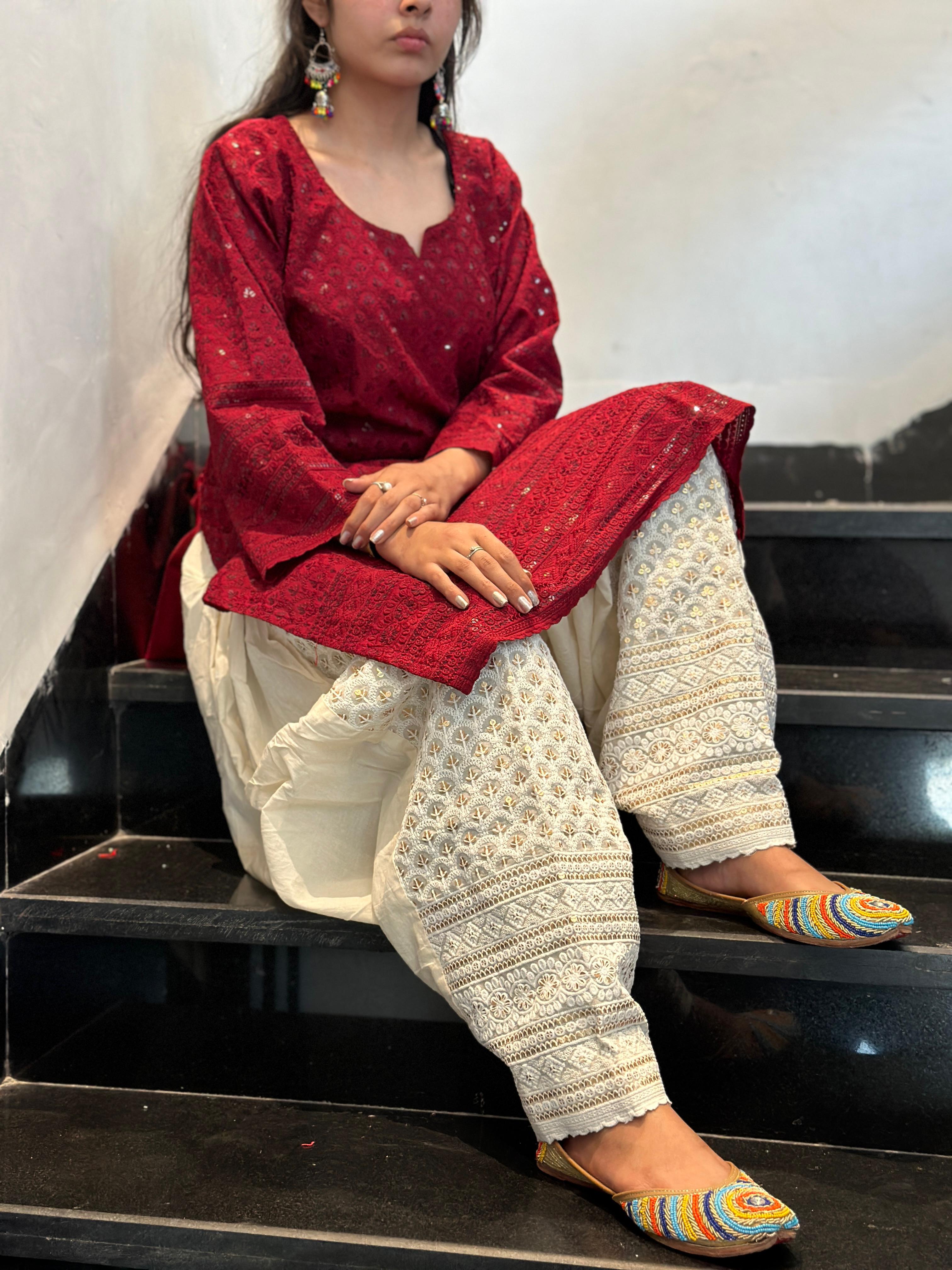 Lucknowi Salwar Suit